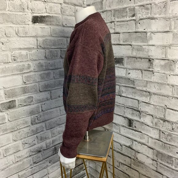 Vintage London Fog Hunting Dogs Sweater Embroidered Grandpa Dad Crewneck - Picture 5 of 11